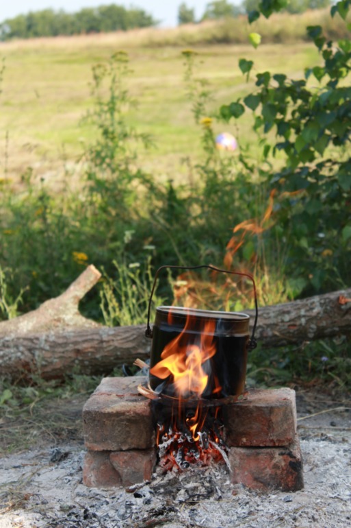 На природу в первый раз
