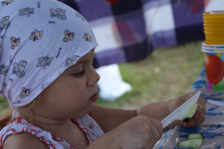 На природу в первый раз