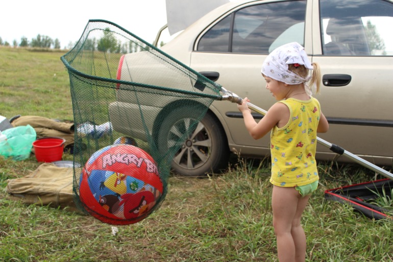 На природу в первый раз