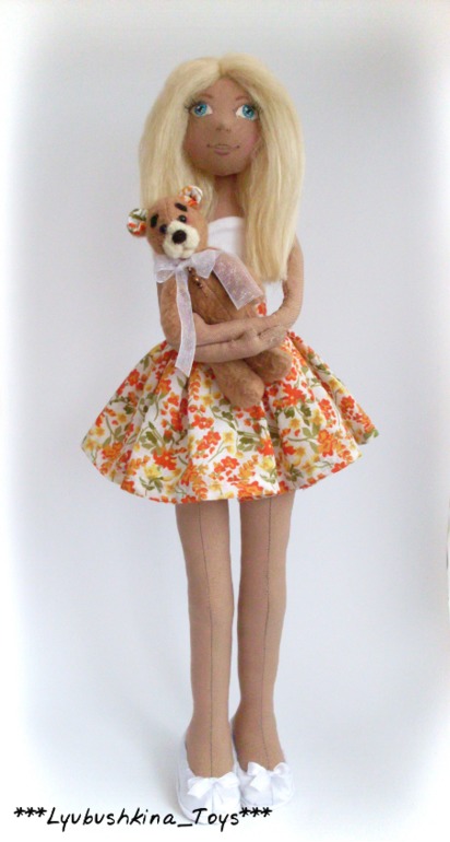 Портретная куколка Юля