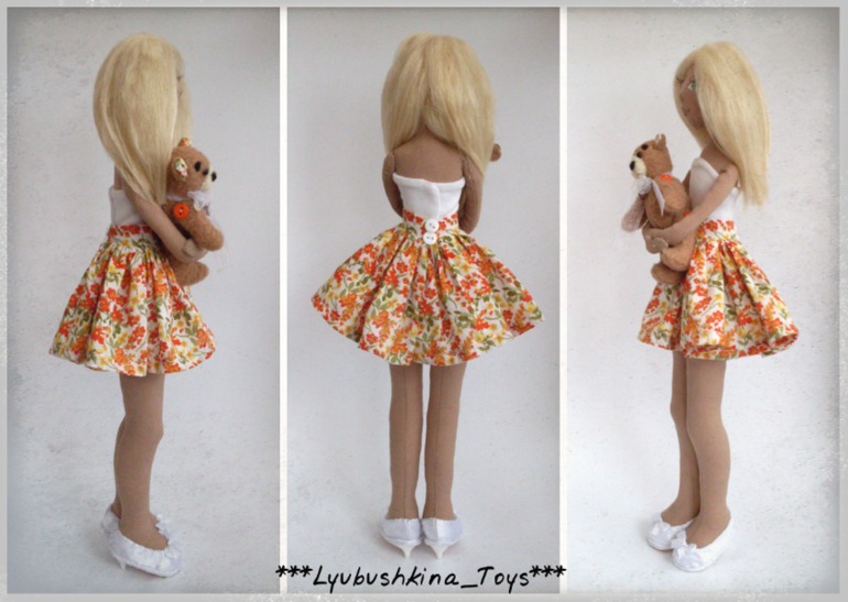 Портретная куколка Юля