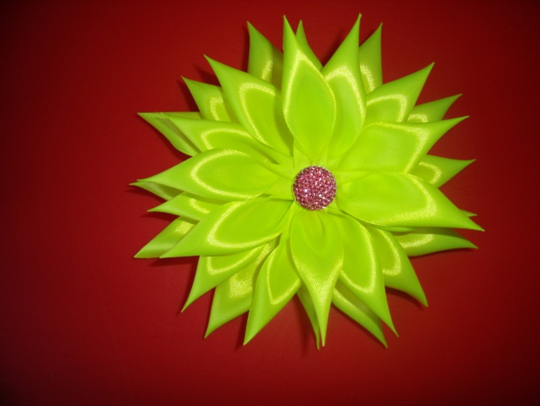 мои брошки цветочки