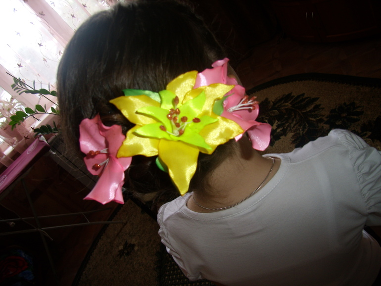 мои брошки цветочки