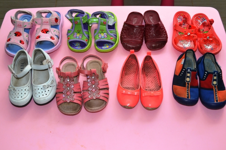 Обувь от 0 до 4 лет, коробкой или поштучно