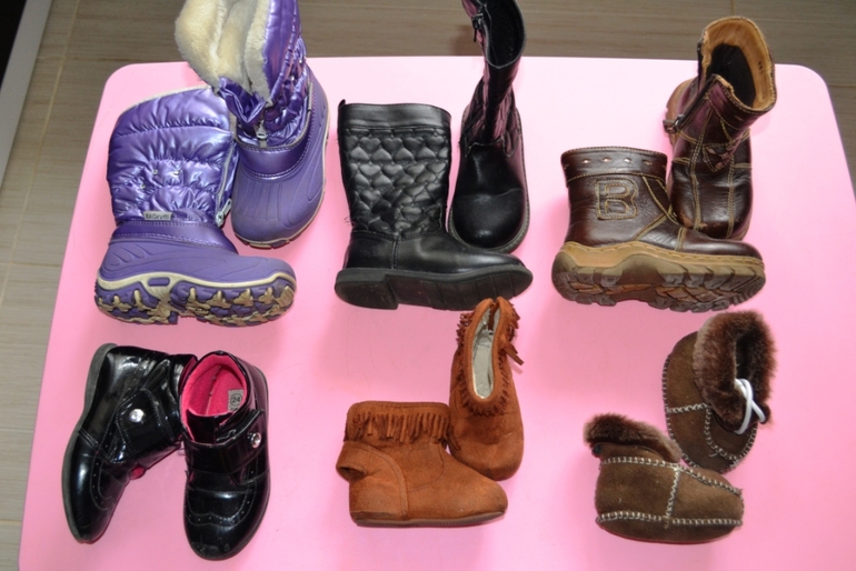 Обувь от 0 до 4 лет, коробкой или поштучно