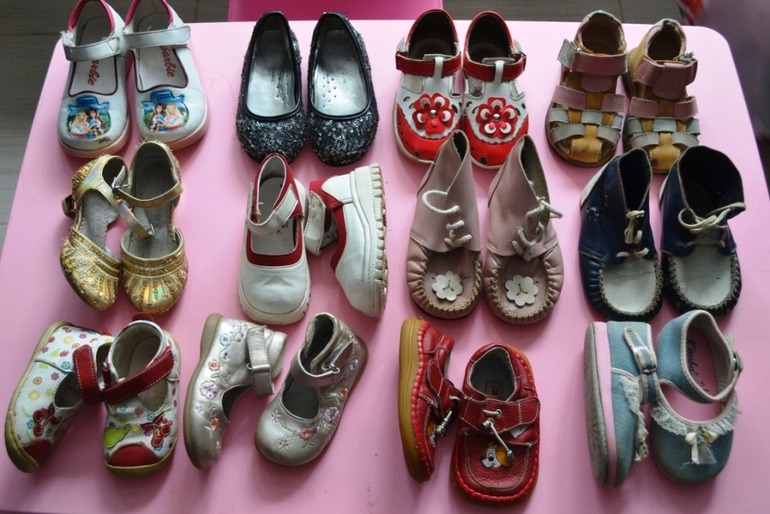 Обувь от 0 до 4 лет, коробкой или поштучно