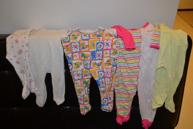 Детские вещи от 50 см до 98 см, коробкой, более 100 шт, много фирменных.