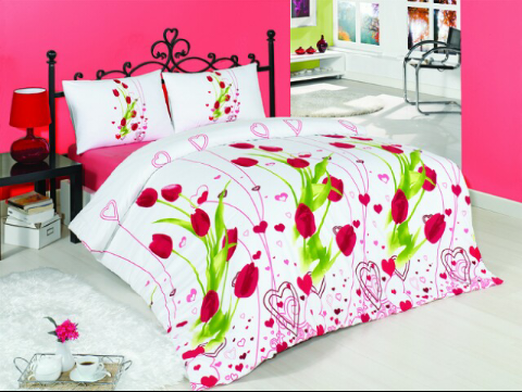 Постельное бельё (ранфорс) Majoli Турция.