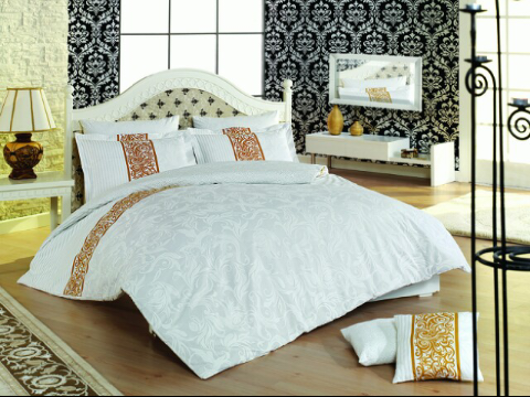 Постельное бельё (сатин)Majoli Турция.Евро (двуспальный комплект-3200 руб.