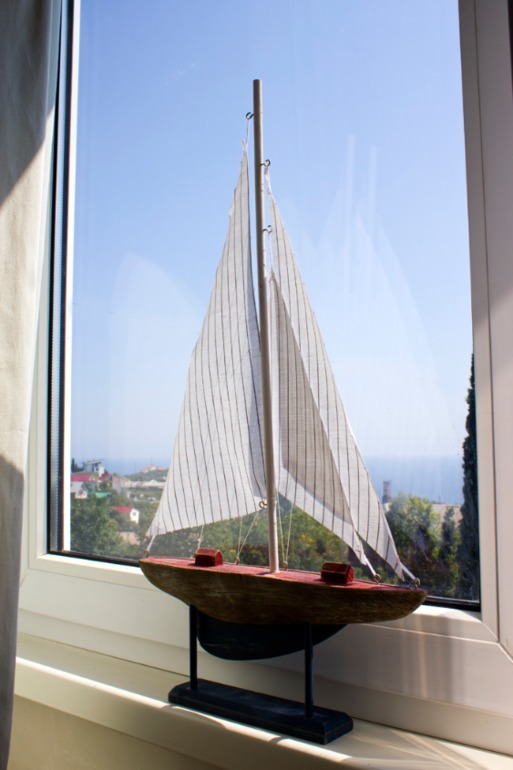 Балкон с видом на море