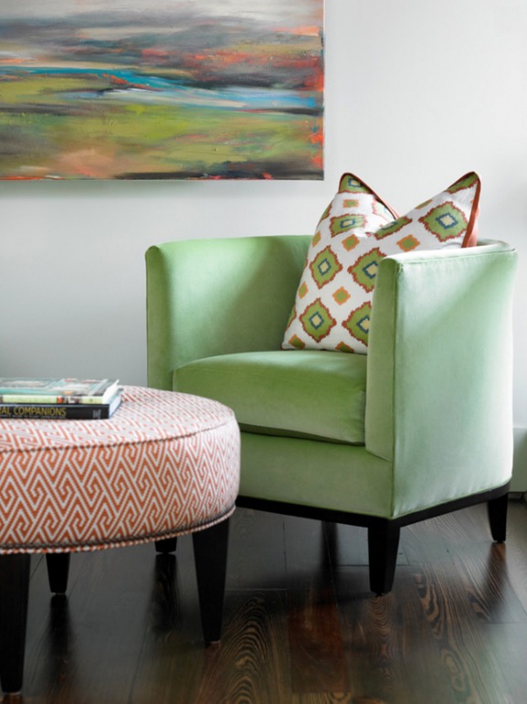 Мой любимый бирызовый цвет в интерьере