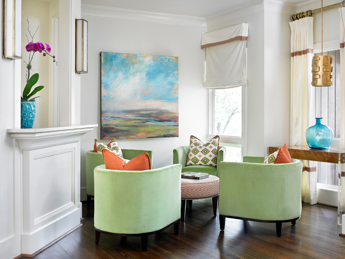 Мой любимый бирызовый цвет в интерьере