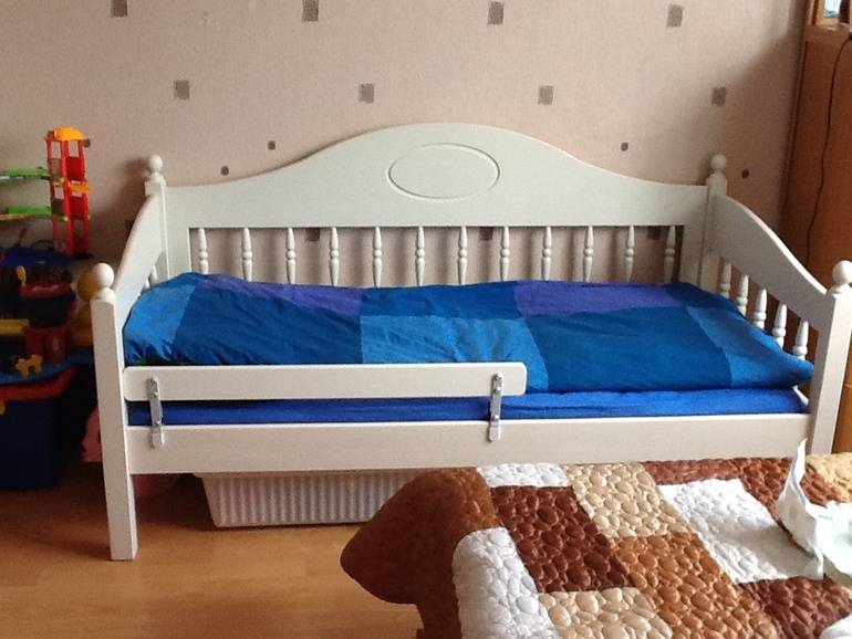 Наше новое спальное место.