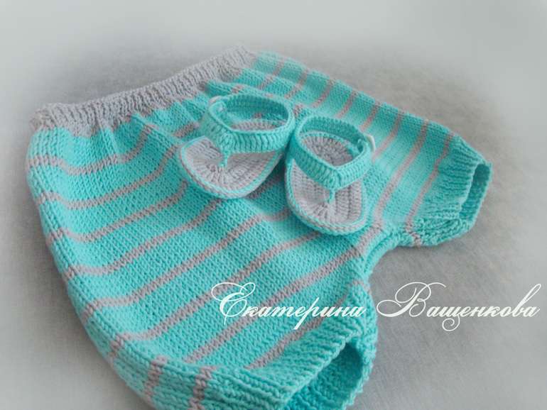 Пинетки-сандалики