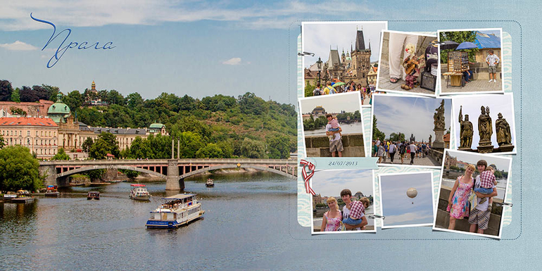 Фотокнига : галопом по Европе