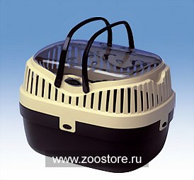 Переноска пластиковая. Для котенка, морской свинки или маленького кролика.
