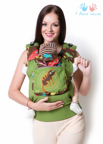 Рюкзаки-переноски "I love mum". Счастья полные штаны)))