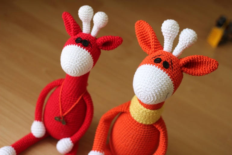 Большооой рыжий жираф