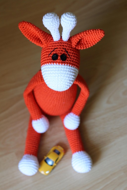 Большооой рыжий жираф