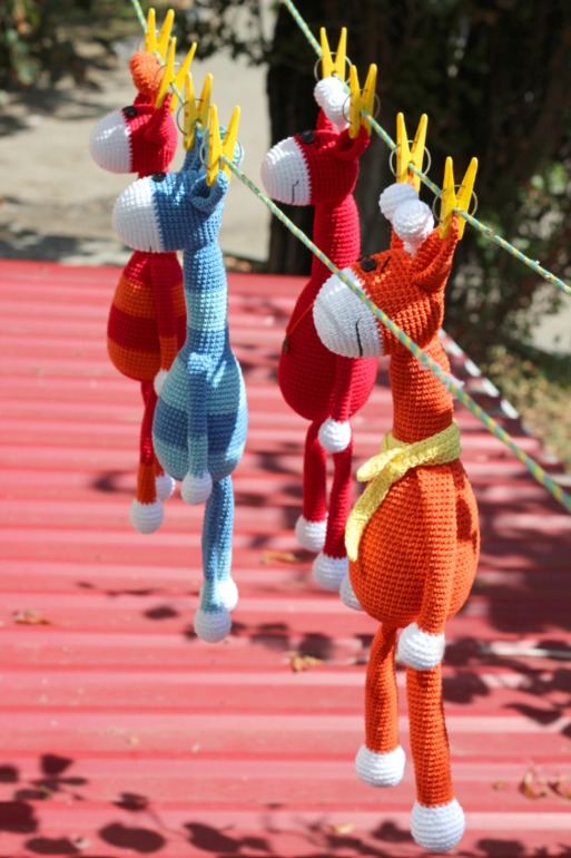 Большооой рыжий жираф