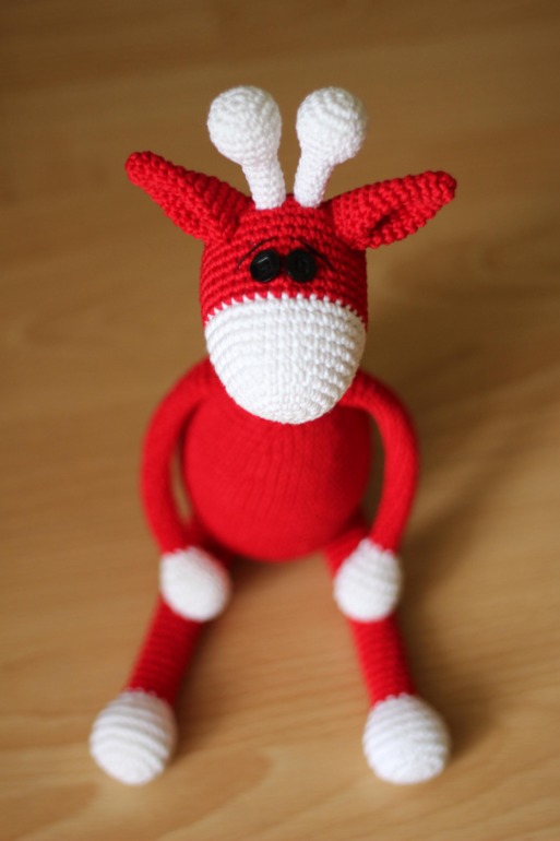 Большооой рыжий жираф