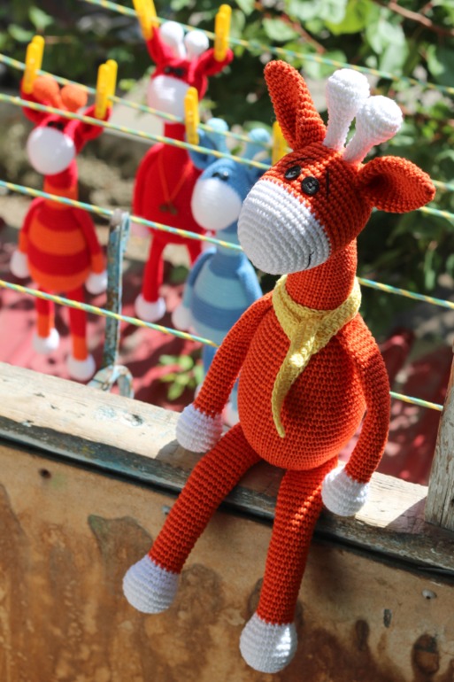 Большооой рыжий жираф