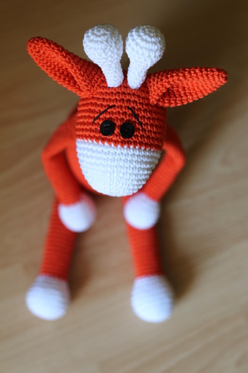 Большооой рыжий жираф