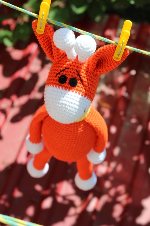 Большооой рыжий жираф