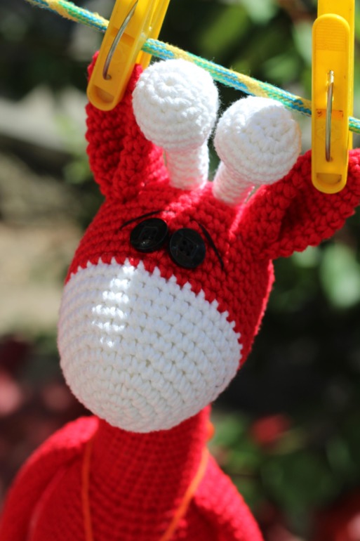 Большооой рыжий жираф