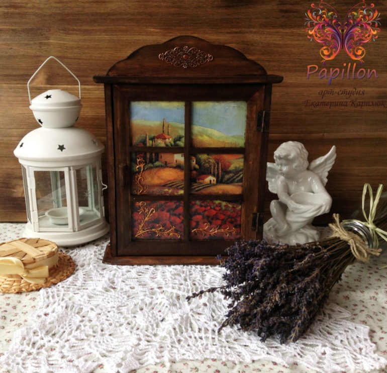 Ключница "Окно в Тоскану"