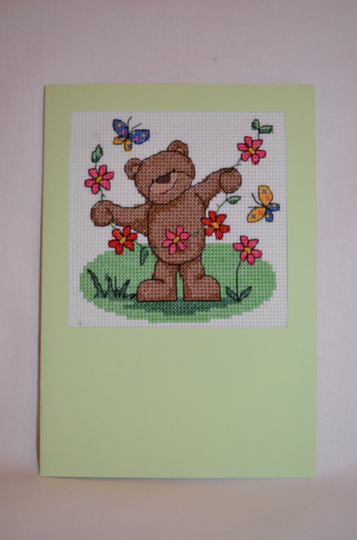 Открыточка для крестницы.