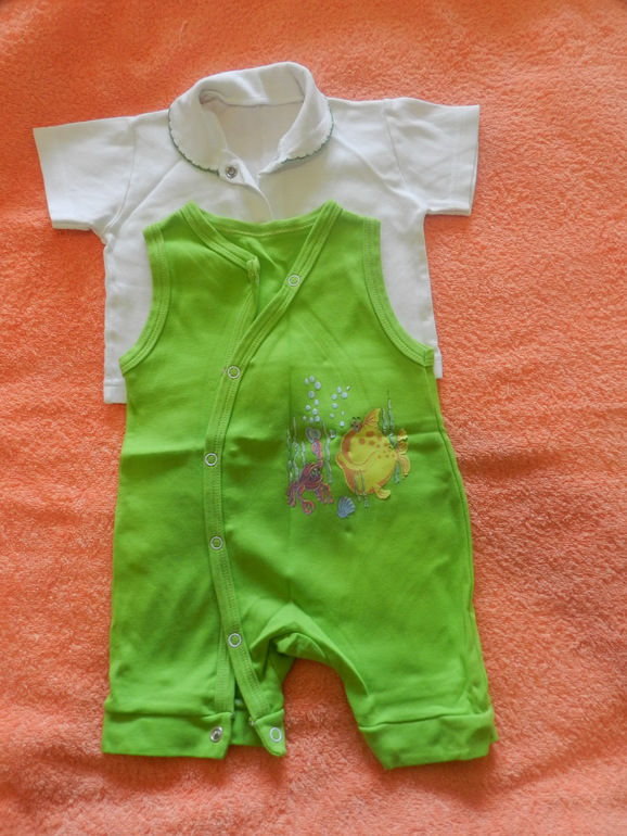 Вещи для мальчика до года