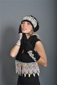 Женские аксессуары «VENERA»: шарфы, перчатки, пончо и многое другое!