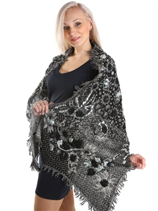 Женские аксессуары «VENERA»: шарфы, перчатки, пончо и многое другое!