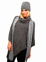 Женские аксессуары «VENERA»: шарфы, перчатки, пончо и многое другое!