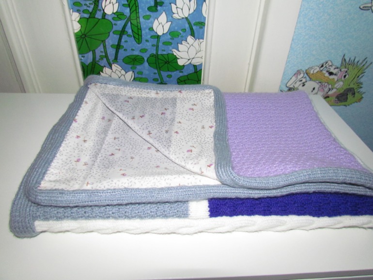 Детский пледик для доченьки.