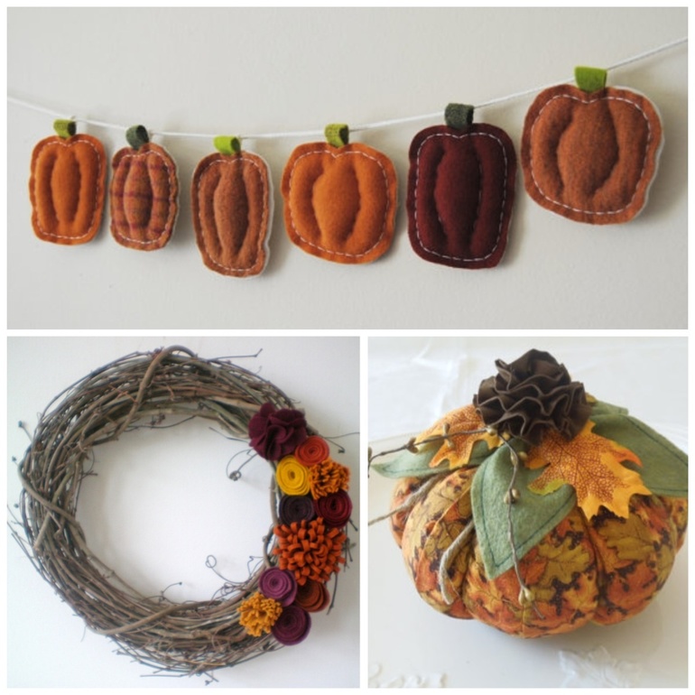 Мастер-класс по осеннему декору 29 сентября 2013
