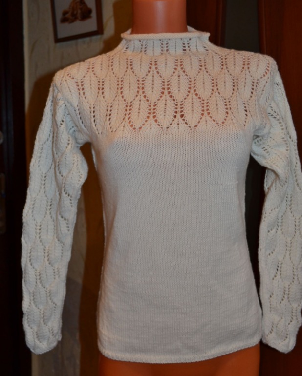 ажурная кофточка