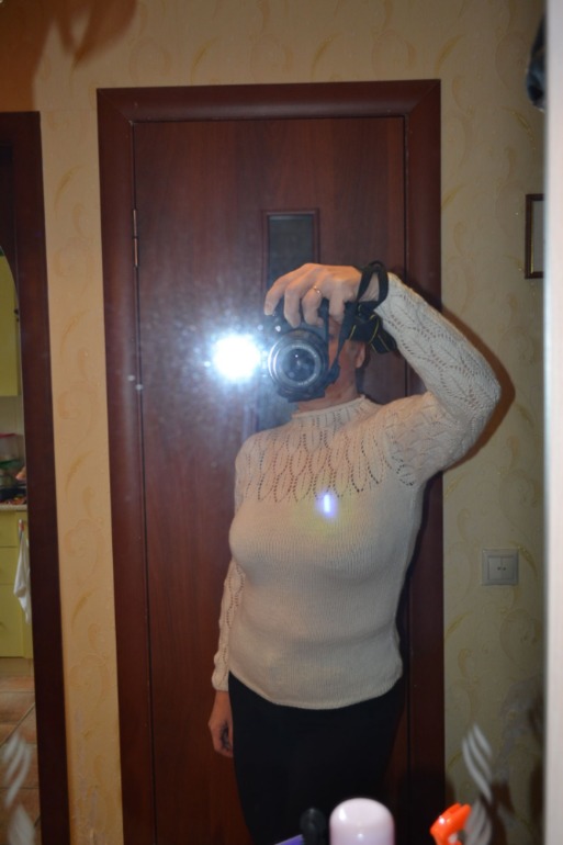 ажурная кофточка