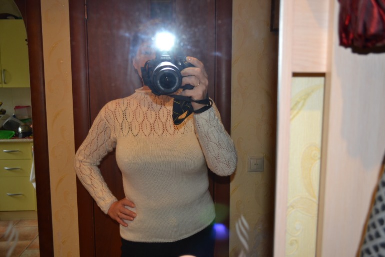 ажурная кофточка