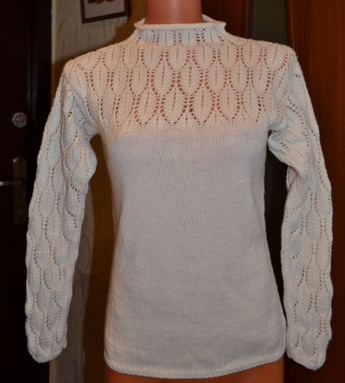 ажурная кофточка