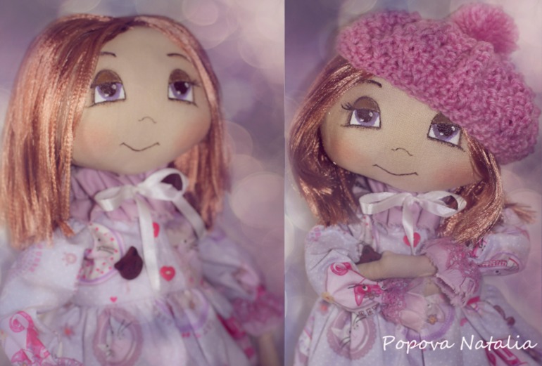 Куколка в новом образе.