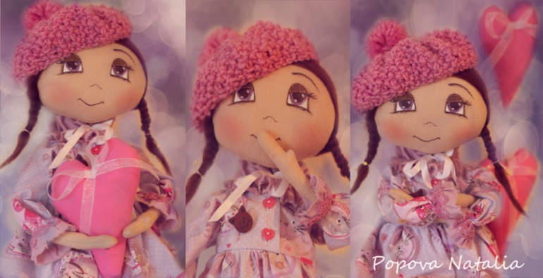 Куколка в новом образе.