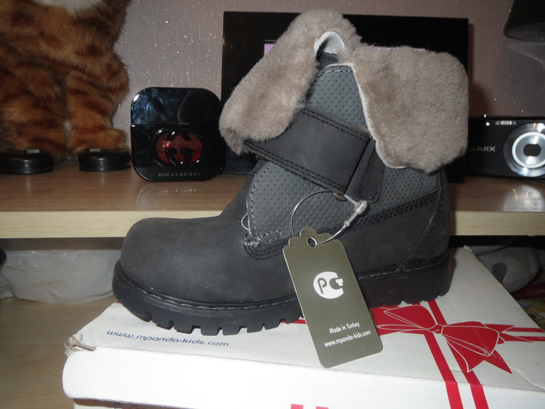 зимние ботинки  PANDA на мальчика