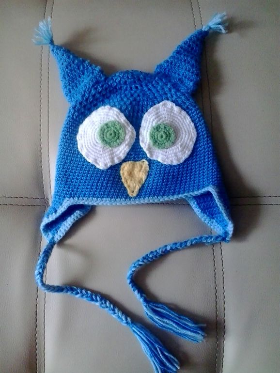 я похвастаюсь))) шапка-сова