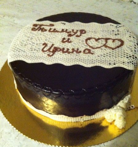 Бастроторт на свадьбу