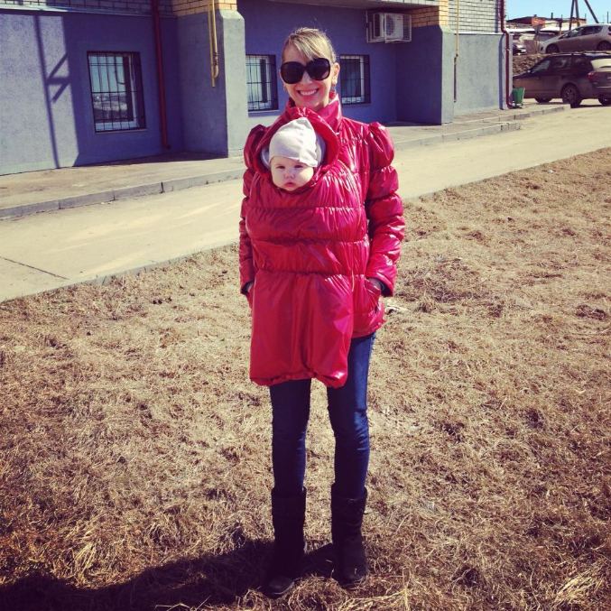 Куртка+вставка для переноски-кенгуру Baby Bjorn