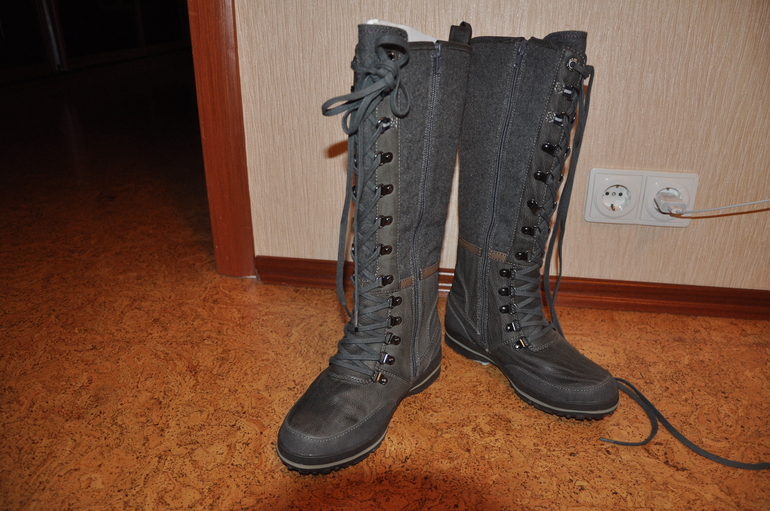 Утепленные сапоги