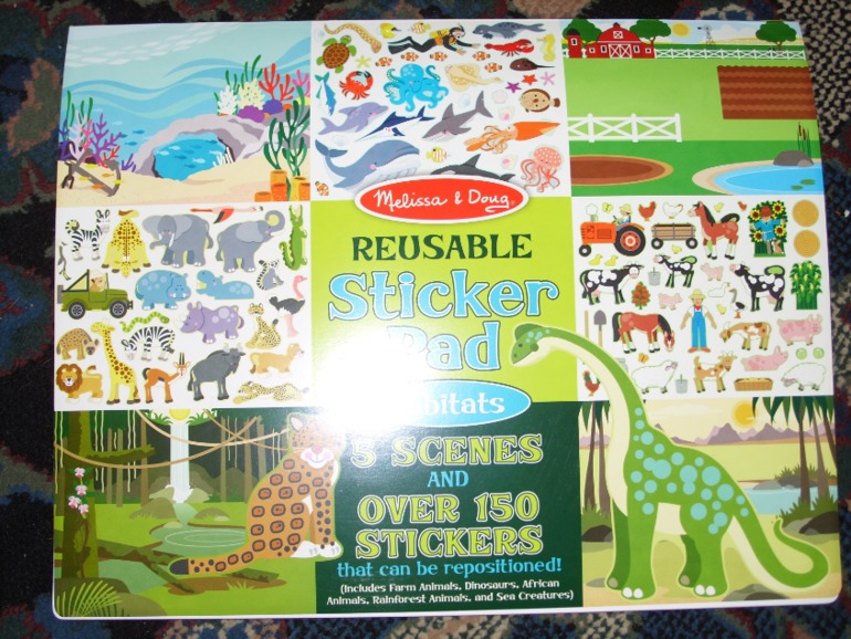 Многоразовые наклейки Melissa & Doug