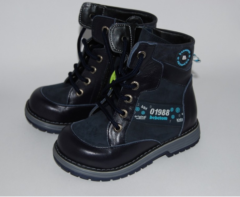 Новые ботинки на флисе Bebetom (Турция) р-р 27